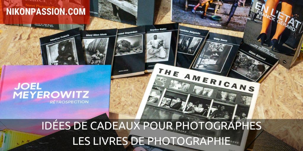 Idées de cadeaux pour un photographe : les livres de photographie