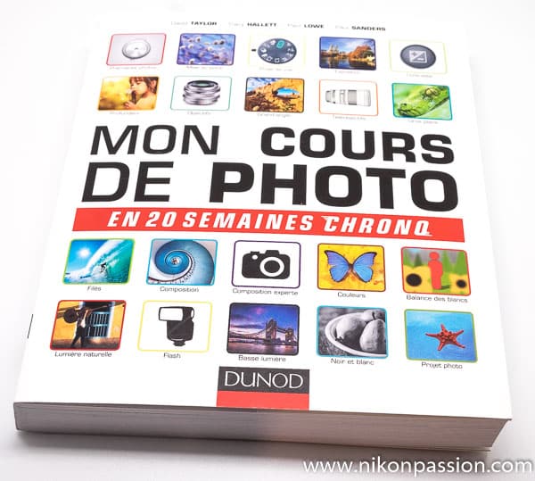 Mon cours de photo en 20 semaines chrono, guide d'auto-formation