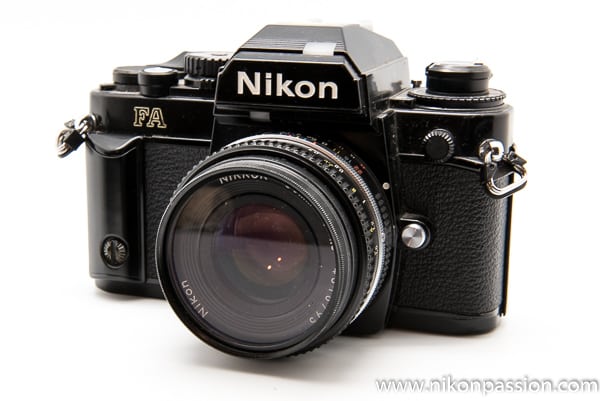 Nikon FA - Nikon a 100 ans en 2017, retour sur un siècle d'histoire