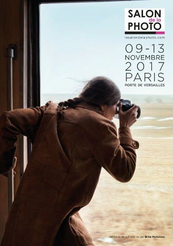 Salon de la Photo 2017 et l'affiche par Brice Portolano, invitations gratuites