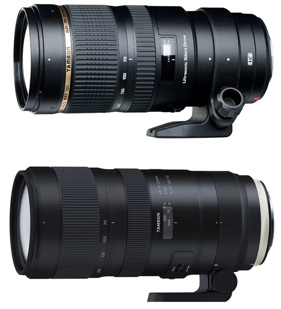 Comparaison Tamron 70-200 G1 vs. G2 Test Tamron SP 70-200mm f/2.8 G2