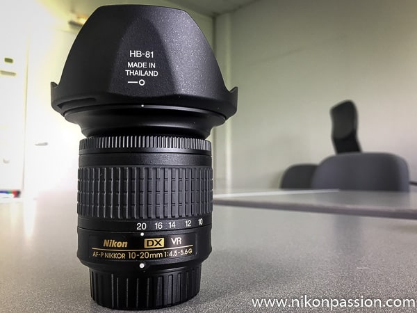 Nikon AF-P 10-20mm f/4.5-5.6 G VR