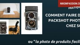 Comment faire du packshot photo chez soi