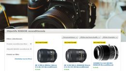 Produits Nikon reconditionnés