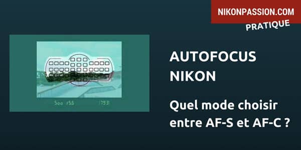 Autofocus Nikon : AF-S ou AF-C, quel mode de mise au point choisir et quand