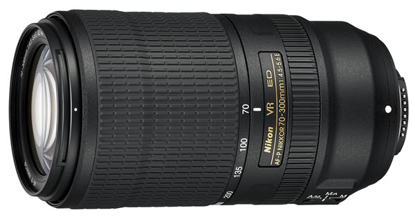 Nikon AF-P 70-300mm ED VR : le téléobjectif