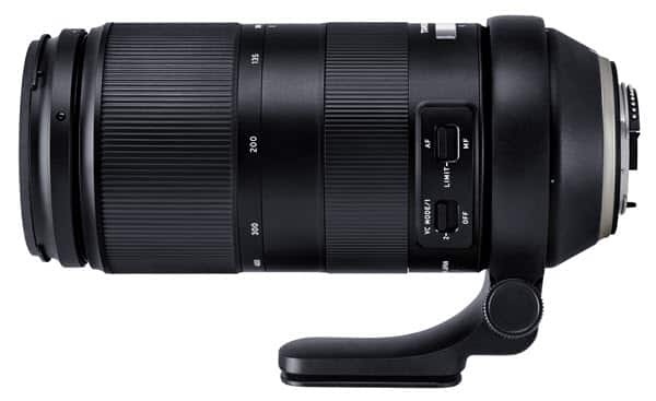 Tamron 100-400 mm f/4,5-6,3 Di VC USD pour Nikon et Canon