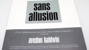 Sans allusion, Richard Avedon et James Baldwin pour la réédition de Nothing Personal de 1964