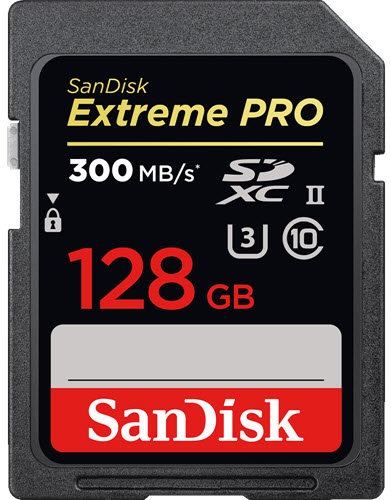 carte mémoire Sandisk Extreme Pro SD