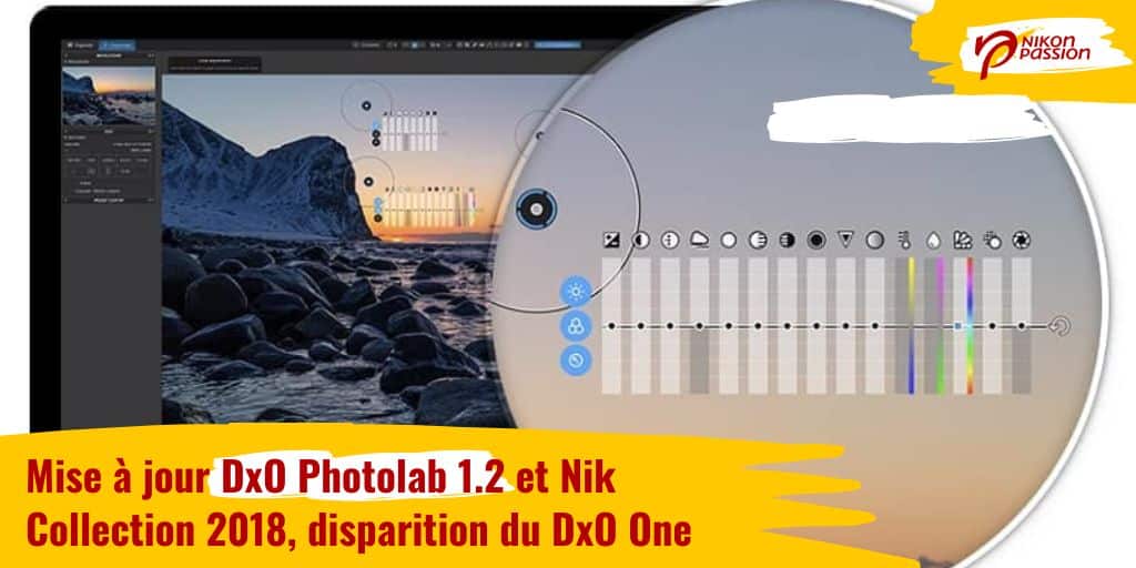 Mise à jour DxO Photolab 1.2 et Nik Collection 2018