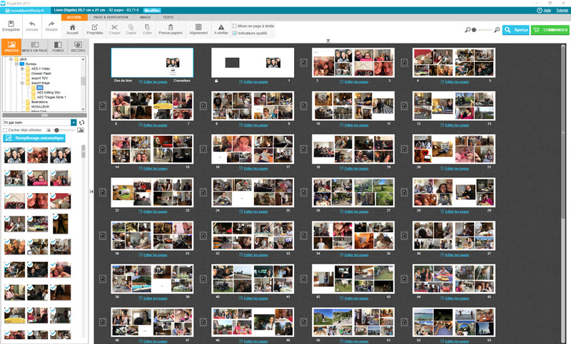Comment faire un livre de photos avec monAlbumPhoto.fr, test et avis