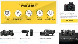 Promotions Nikon Store Eté 2018, des remises Nikon sur une sélection de reflex et objectifs