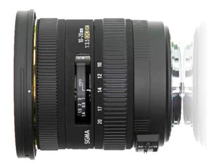 Sigma 10-20 mm f/3.5 EX DC HSM