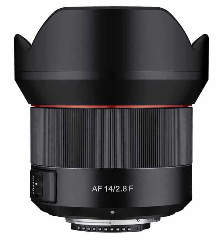 Samyang AF 14mm F2.8 F, le premier Samyang autofocus pour reflex Nikon