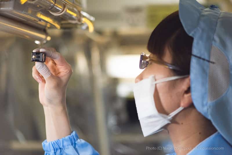 Visite de l'usine Nikon Sendai au Japon, les photos