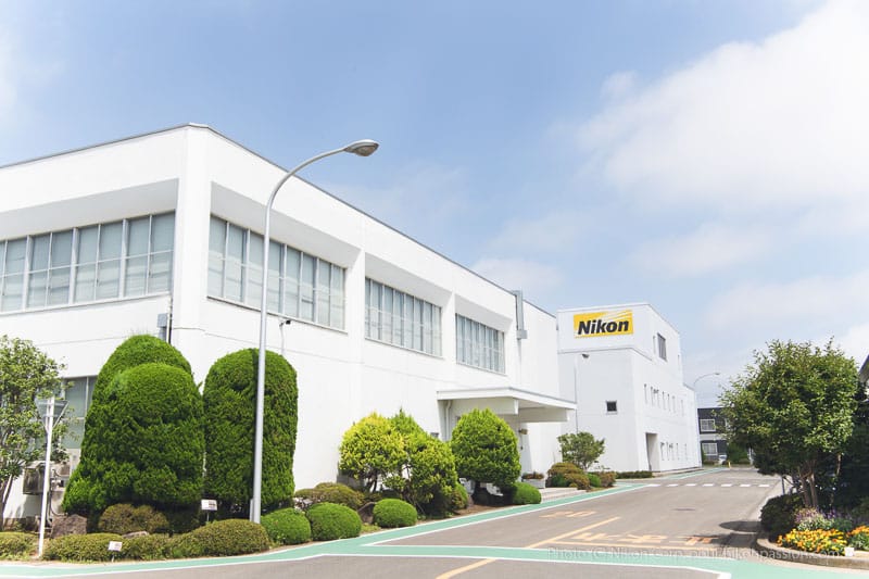 Visite de l'usine Nikon Sendai au Japon, les photos