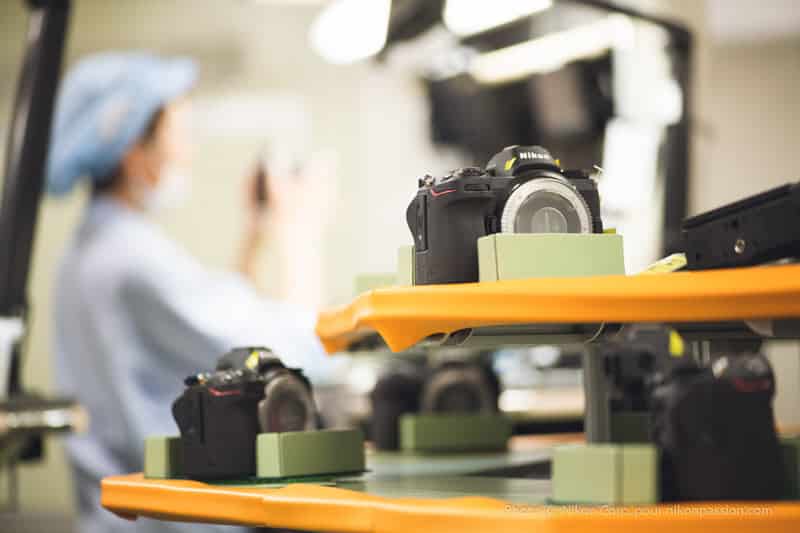 Visite de l'usine Nikon Sendai au Japon, les photos