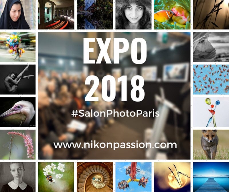 Exposition Nikon Passion Salon de la Photo 2018 à Paris