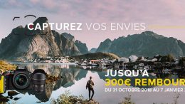 Remises Nikon et cashback 2018 : jusqu'à 300 euros remboursés sur une sélection de boîtiers et objectifs