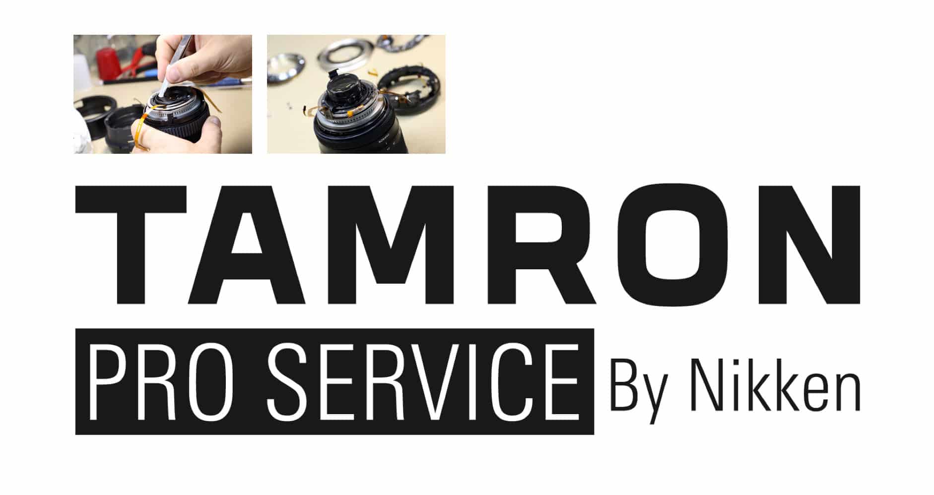 Tamron Pro Service : réparation sous 24h ou prêt d'un objectif de remplacement