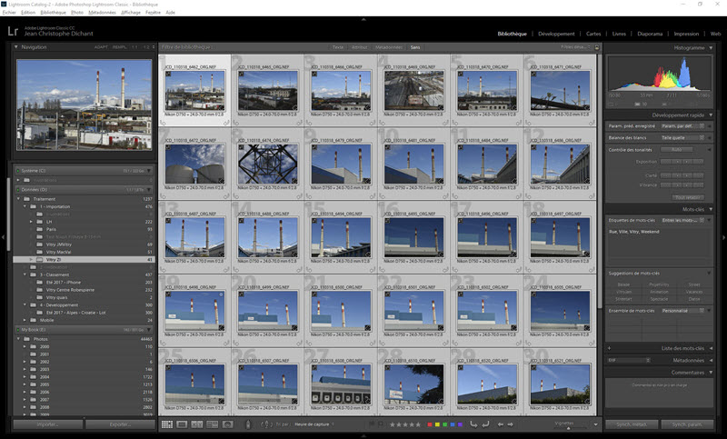 De la prise de vue à la publication, un exemple de flux de travail dans Lightroom