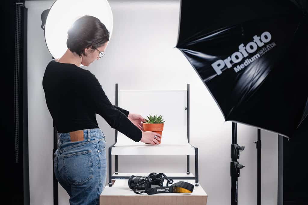 Le studio macro photo pour le cours photo macro de la Nikon School