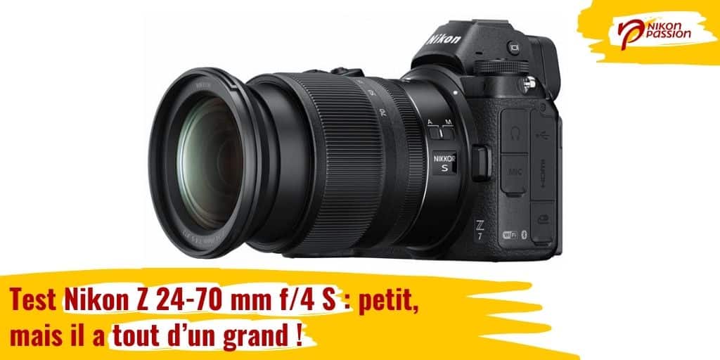 Test Nikon Z 24-70 mm f/4 S