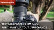 Test Nikon Z 24-70 mm f/4 S