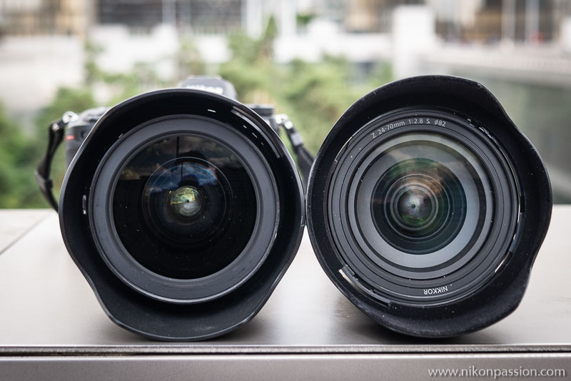 Comparatif Nikkor Z 24-70 mm f/2,8 vs. AF-S Nikkor 24-70 mm F/2,8E ED VR