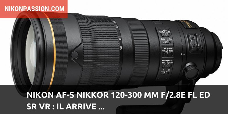 Nikon AF-S NIKKOR 120-300 mm f/2.8E FL ED SR VR