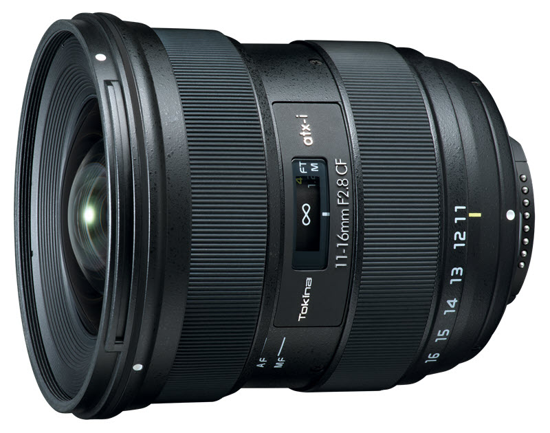 TOKINA atx-i 11-16 mm f/2.8 CF pour reflex à capteurs APS-C Nikon F et Canon EF