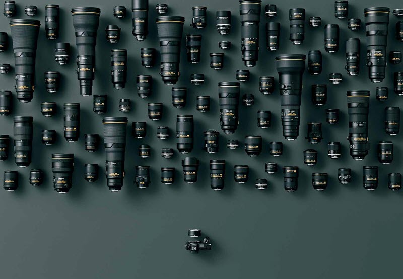 tous les objectifs NIKKOR Z compatibles avec les hybrides Nikon Z