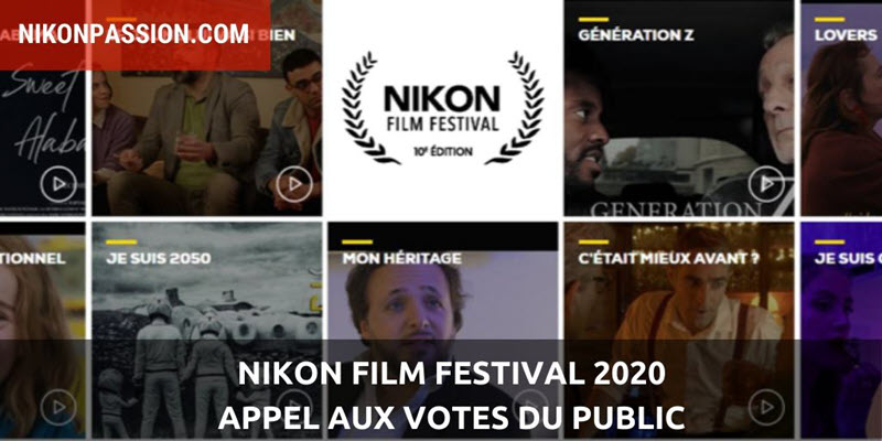 Nikon Film Festival 2020 : appel aux votes du public
