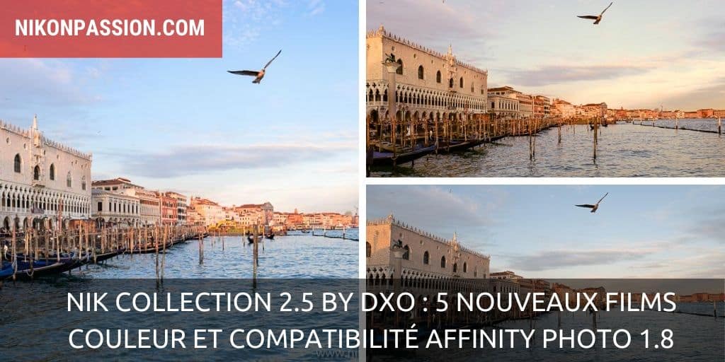 Nik Collection 2.5 by DxO : 5 nouveaux films couleur et compatibilité Affinity Photo 1.8