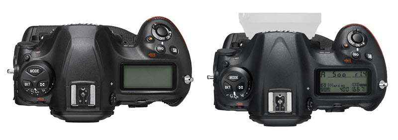 Comparatif Nikon D6 vs D5