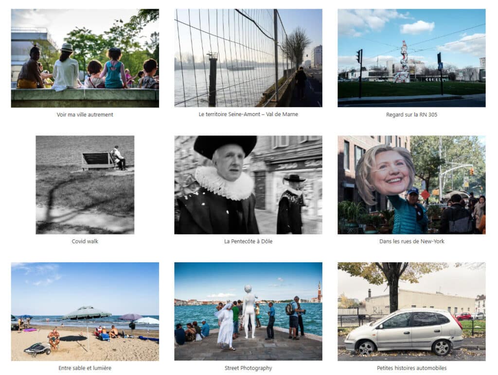 Publier ses photos sur le web : Les séries photo de Jean-Christophe DICHANT photographe