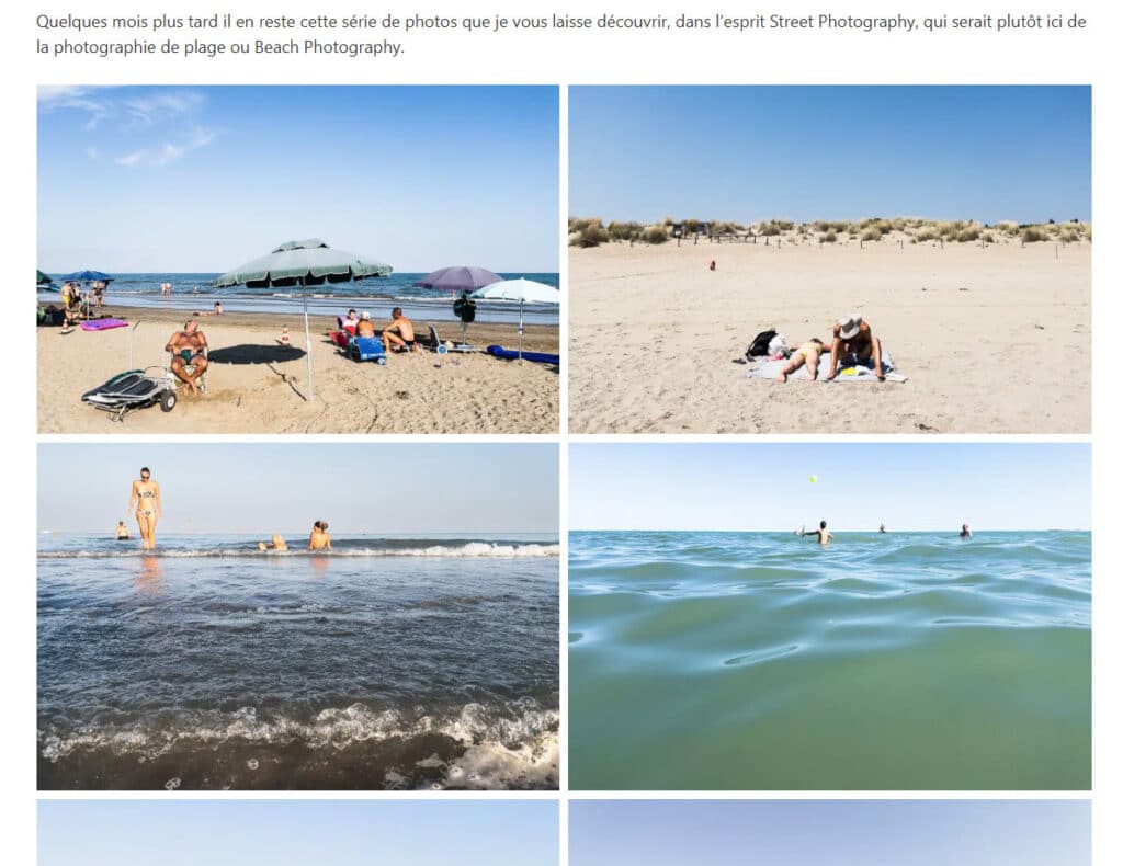 Publier ses photos sur le web : série photo "Entre sable et lumière" par Jean-Christophe DICHANT photographe