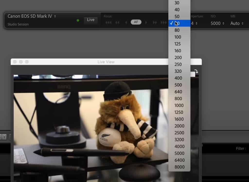 Lightroom 10, mode connecté et Live View