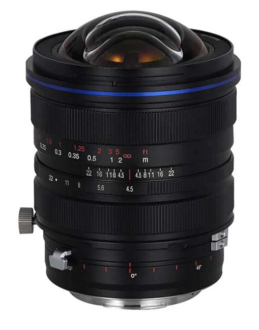 Le Laowa 15 mm f/4.5 Zero-D Shift, premier objectif à décentrement de la gamme Zero-D