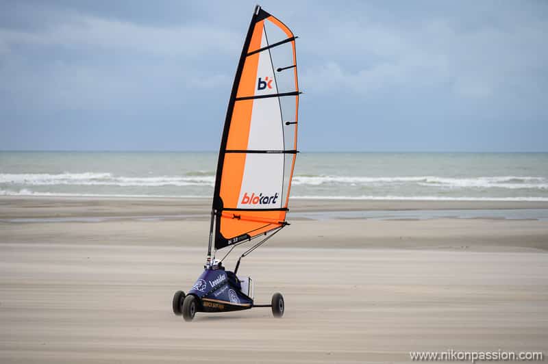 Char à voile - Plage de Berck