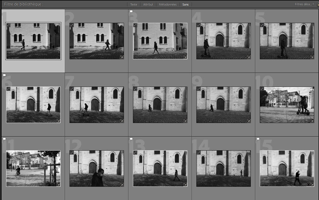 Trier les photos en double, les doublons