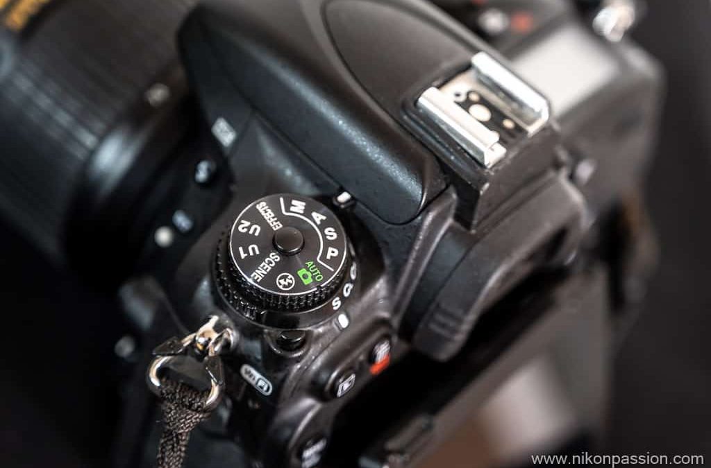 Les modes P, S, A, M d'un Nikon