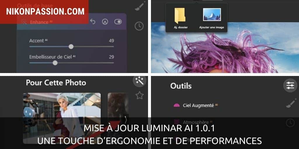 Mise à jour Luminar AI 1.0.1 : une touche d’ergonomie et de performances