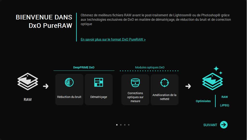 DxO PureRAW principe de fonctionnement