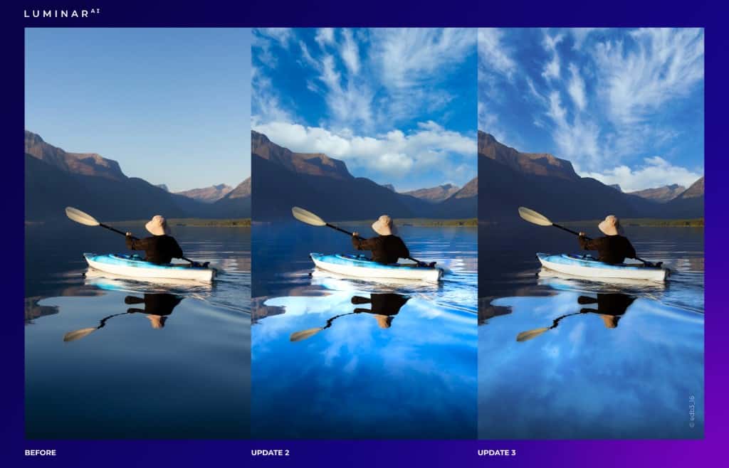 Outil Ciel AI Luminar AI Update 3