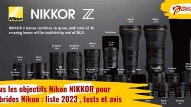 Roadmap objectifs Nikkor Z pour hybrides Nikon plein format