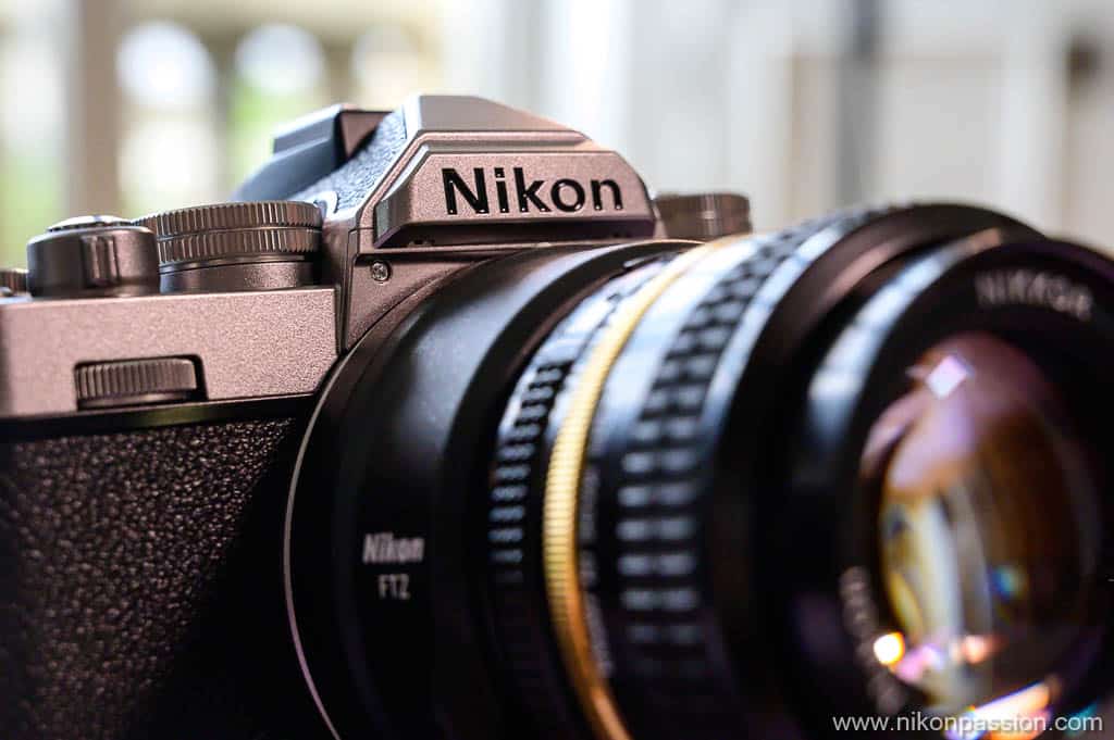 Nikon Z fc capot supérieur