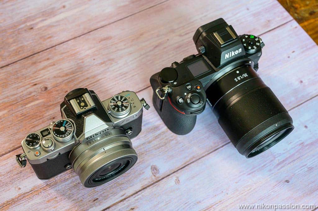 comparaison Nikon Z fc vs Nikon Z 6