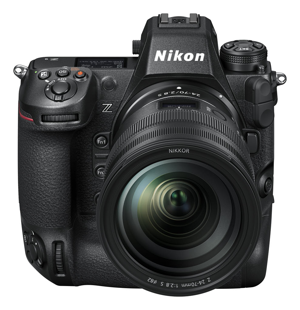 Nikon Z 9 vu de face