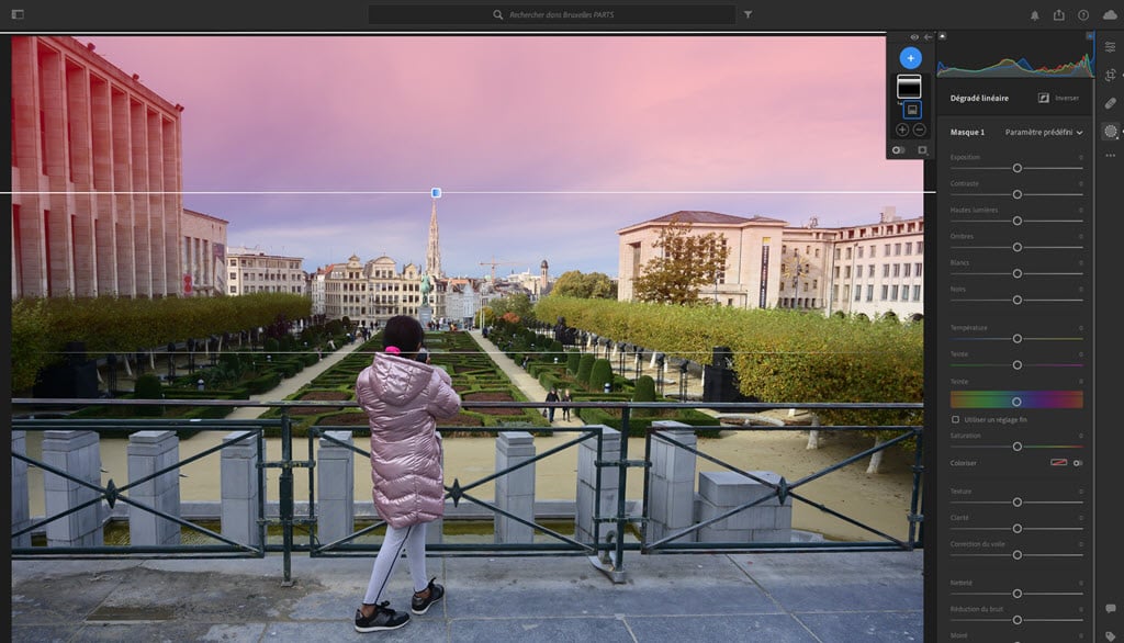 Les outils de masquage de Lightroom Classic et Lightroom Desktop